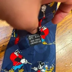 Disney | Accessories | Disney Unlimited Necktie Tug Of War Game Fun ...